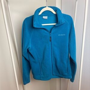 Columbia Women’s Teal Blue Fleece Jacket